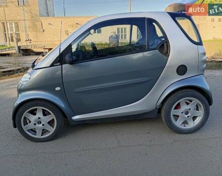 Сірий Смарт Fortwo, об'ємом двигуна 0.6 л та пробігом 197 тис. км за 3200 $, фото 3 на Automoto.ua