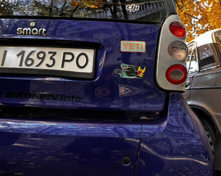 Сірий Смарт Fortwo, об'ємом двигуна 0.6 л та пробігом 152 тис. км за 3300 $, фото 8 на Automoto.ua