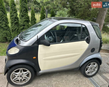 Сірий Смарт Fortwo, об'ємом двигуна 0.8 л та пробігом 279 тис. км за 3200 $, фото 1 на Automoto.ua