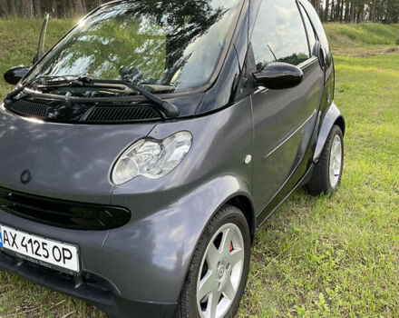 Сірий Смарт Fortwo, об'ємом двигуна 0.7 л та пробігом 147 тис. км за 3500 $, фото 3 на Automoto.ua