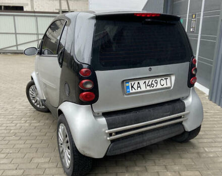Сірий Смарт Fortwo, об'ємом двигуна 0.6 л та пробігом 246 тис. км за 3100 $, фото 2 на Automoto.ua