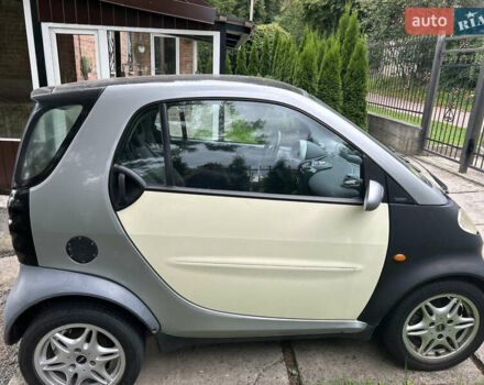 Сірий Смарт Fortwo, об'ємом двигуна 0.8 л та пробігом 279 тис. км за 3200 $, фото 3 на Automoto.ua