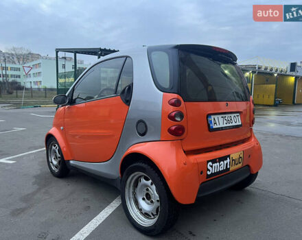 Сірий Смарт Fortwo, об'ємом двигуна 0.7 л та пробігом 168 тис. км за 3400 $, фото 3 на Automoto.ua
