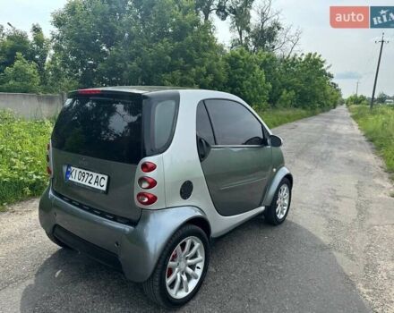 Сірий Смарт Fortwo, об'ємом двигуна 0.7 л та пробігом 150 тис. км за 3400 $, фото 4 на Automoto.ua