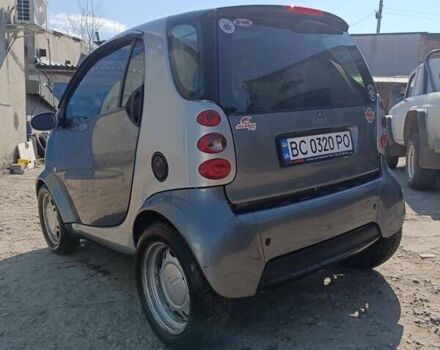 Сірий Смарт Fortwo, об'ємом двигуна 0.7 л та пробігом 177 тис. км за 3500 $, фото 5 на Automoto.ua