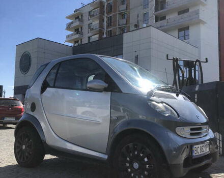 Сірий Смарт Fortwo, об'ємом двигуна 0.7 л та пробігом 130 тис. км за 3400 $, фото 1 на Automoto.ua