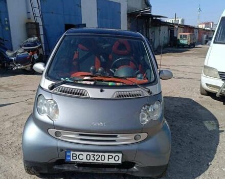 Сірий Смарт Fortwo, об'ємом двигуна 0.7 л та пробігом 177 тис. км за 3500 $, фото 2 на Automoto.ua