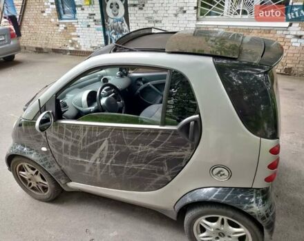 Сірий Смарт Fortwo, об'ємом двигуна 0.7 л та пробігом 227 тис. км за 2100 $, фото 9 на Automoto.ua