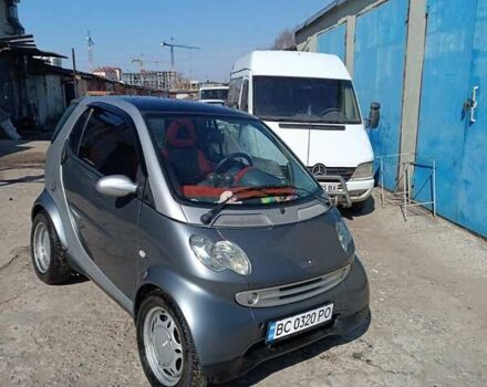 Сірий Смарт Fortwo, об'ємом двигуна 0.7 л та пробігом 177 тис. км за 3500 $, фото 4 на Automoto.ua