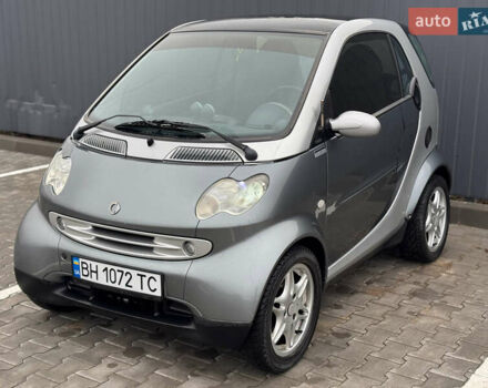 Сірий Смарт Fortwo, об'ємом двигуна 0.7 л та пробігом 214 тис. км за 2999 $, фото 1 на Automoto.ua