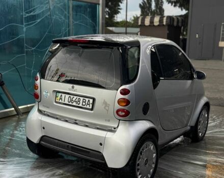 Сірий Смарт Fortwo, об'ємом двигуна 0.8 л та пробігом 197 тис. км за 3500 $, фото 3 на Automoto.ua