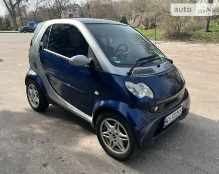 Сірий Смарт Fortwo, об'ємом двигуна 0.7 л та пробігом 125 тис. км за 3650 $, фото 2 на Automoto.ua