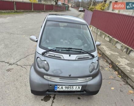 Сірий Смарт Fortwo, об'ємом двигуна 0.7 л та пробігом 200 тис. км за 3500 $, фото 10 на Automoto.ua