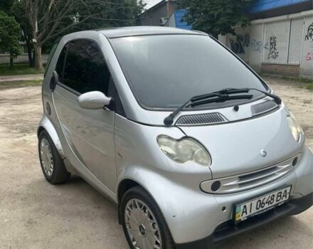 Сірий Смарт Fortwo, об'ємом двигуна 0.8 л та пробігом 197 тис. км за 3500 $, фото 5 на Automoto.ua