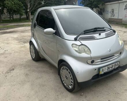 Сірий Смарт Fortwo, об'ємом двигуна 0.8 л та пробігом 197 тис. км за 3500 $, фото 1 на Automoto.ua
