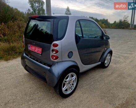 Сірий Смарт Fortwo, об'ємом двигуна 0.7 л та пробігом 118 тис. км за 3999 $, фото 9 на Automoto.ua