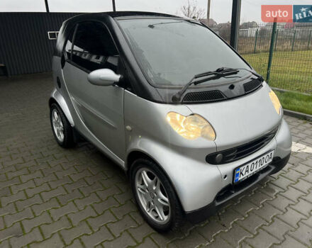 Сірий Смарт Fortwo, об'ємом двигуна 0.8 л та пробігом 240 тис. км за 3800 $, фото 4 на Automoto.ua