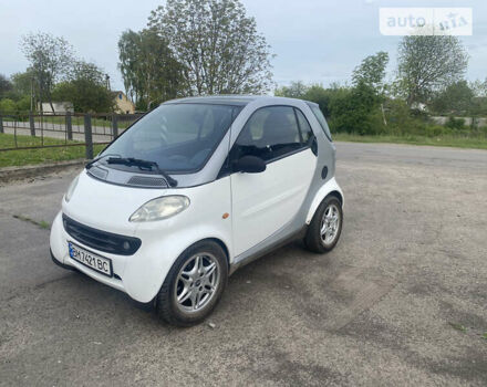 Сірий Смарт Fortwo, об'ємом двигуна 0.6 л та пробігом 219 тис. км за 2700 $, фото 1 на Automoto.ua