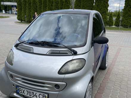 Сірий Смарт Fortwo, об'ємом двигуна 0.6 л та пробігом 160 тис. км за 2300 $, фото 1 на Automoto.ua