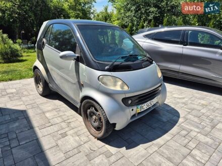 Сірий Смарт Fortwo, об'ємом двигуна 0.6 л та пробігом 201 тис. км за 2200 $, фото 1 на Automoto.ua