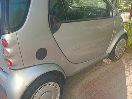 Сірий Смарт Fortwo, об'ємом двигуна 0.6 л та пробігом 199 тис. км за 1000 $, фото 1 на Automoto.ua