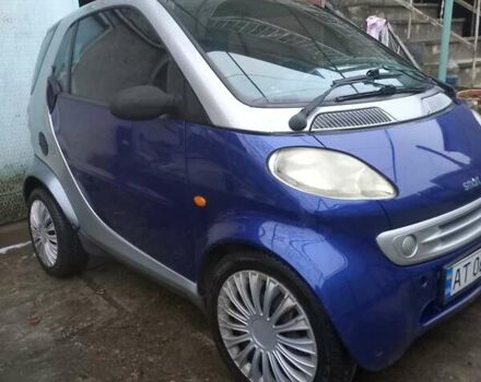 Сірий Смарт Fortwo, об'ємом двигуна 0.6 л та пробігом 130 тис. км за 1900 $, фото 1 на Automoto.ua