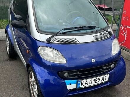 Сірий Смарт Fortwo, об'ємом двигуна 0.6 л та пробігом 198 тис. км за 2500 $, фото 1 на Automoto.ua