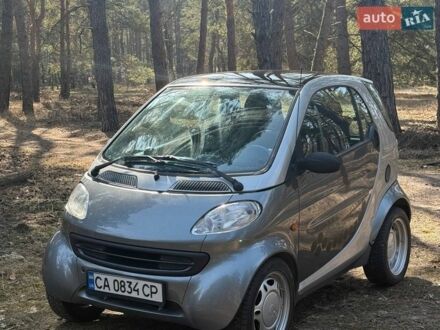 Сірий Смарт Fortwo, об'ємом двигуна 0.6 л та пробігом 100 тис. км за 3200 $, фото 1 на Automoto.ua
