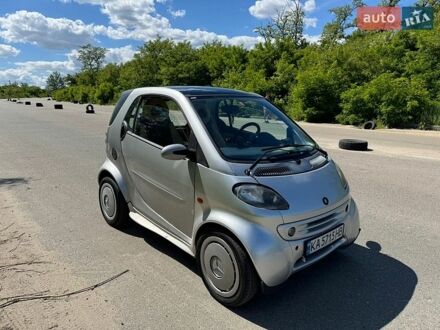 Сірий Смарт Fortwo, об'ємом двигуна 0.6 л та пробігом 210 тис. км за 2100 $, фото 1 на Automoto.ua