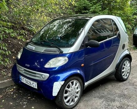 Сірий Смарт Fortwo, об'ємом двигуна 0.6 л та пробігом 136 тис. км за 2500 $, фото 1 на Automoto.ua