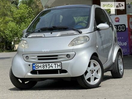 Сірий Смарт Fortwo, об'ємом двигуна 0.6 л та пробігом 202 тис. км за 3100 $, фото 1 на Automoto.ua