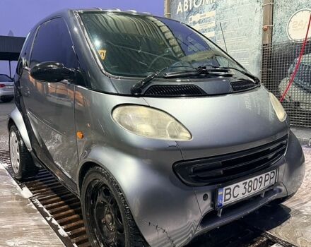 Сірий Смарт Fortwo, об'ємом двигуна 0.6 л та пробігом 215 тис. км за 2500 $, фото 1 на Automoto.ua