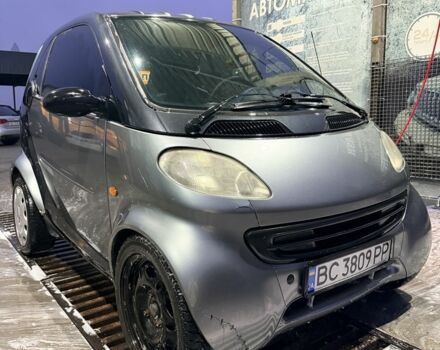 Сірий Смарт Fortwo, об'ємом двигуна 0.6 л та пробігом 215 тис. км за 2500 $, фото 1 на Automoto.ua