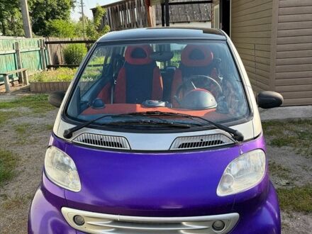Сірий Смарт Fortwo, об'ємом двигуна 0.6 л та пробігом 163 тис. км за 2400 $, фото 1 на Automoto.ua