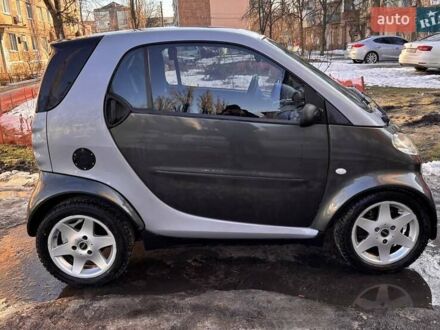 Сірий Смарт Fortwo, об'ємом двигуна 0.6 л та пробігом 170 тис. км за 3300 $, фото 1 на Automoto.ua