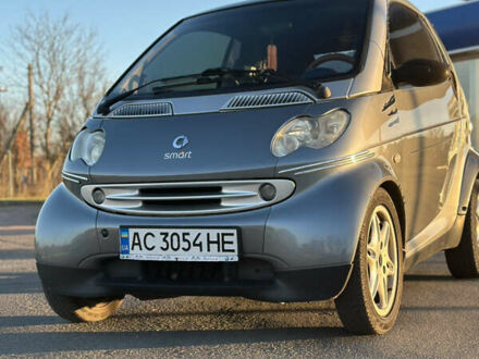 Сірий Смарт Fortwo, об'ємом двигуна 0.6 л та пробігом 248 тис. км за 2799 $, фото 1 на Automoto.ua