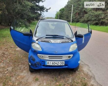 Сірий Смарт Fortwo, об'ємом двигуна 0.6 л та пробігом 145 тис. км за 2200 $, фото 1 на Automoto.ua