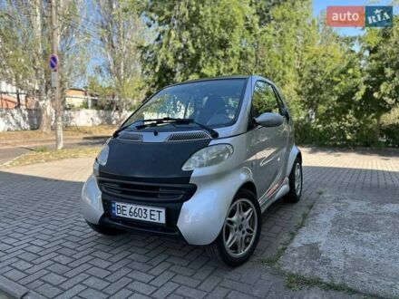 Сірий Смарт Fortwo, об'ємом двигуна 0.6 л та пробігом 213 тис. км за 3499 $, фото 1 на Automoto.ua