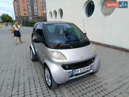 Сірий Смарт Fortwo, об'ємом двигуна 0.6 л та пробігом 177 тис. км за 2500 $, фото 1 на Automoto.ua