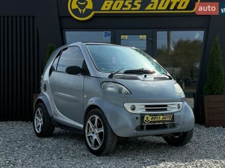 Сірий Смарт Fortwo, об'ємом двигуна 0.6 л та пробігом 192 тис. км за 2800 $, фото 1 на Automoto.ua