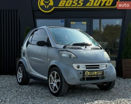 Сірий Смарт Fortwo, об'ємом двигуна 0.6 л та пробігом 192 тис. км за 2800 $, фото 1 на Automoto.ua