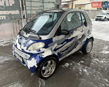 Сірий Смарт Fortwo, об'ємом двигуна 0.6 л та пробігом 152 тис. км за 2400 $, фото 1 на Automoto.ua