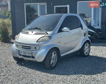 Сірий Смарт Fortwo, об'ємом двигуна 0.6 л та пробігом 100 тис. км за 2800 $, фото 1 на Automoto.ua