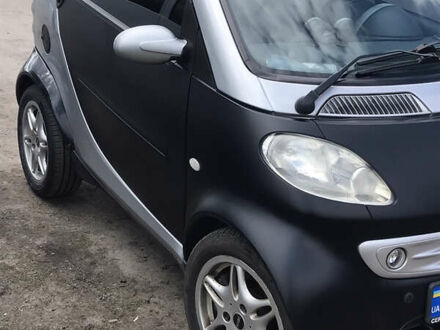 Сірий Смарт Fortwo, об'ємом двигуна 0.6 л та пробігом 154 тис. км за 3000 $, фото 1 на Automoto.ua