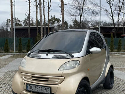 Сірий Смарт Fortwo, об'ємом двигуна 0.6 л та пробігом 158 тис. км за 3800 $, фото 1 на Automoto.ua