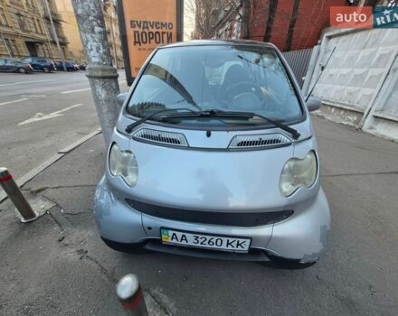 Сірий Смарт Fortwo, об'ємом двигуна 0.6 л та пробігом 220 тис. км за 2450 $, фото 1 на Automoto.ua