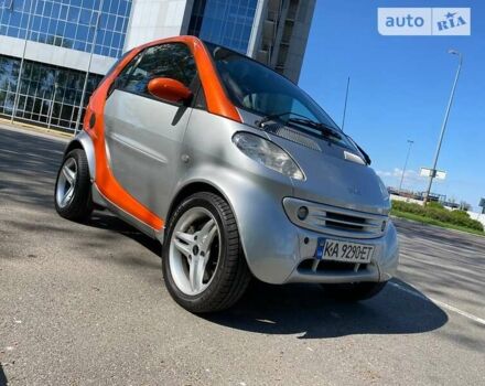 Сірий Смарт Fortwo, об'ємом двигуна 0.6 л та пробігом 205 тис. км за 3500 $, фото 1 на Automoto.ua