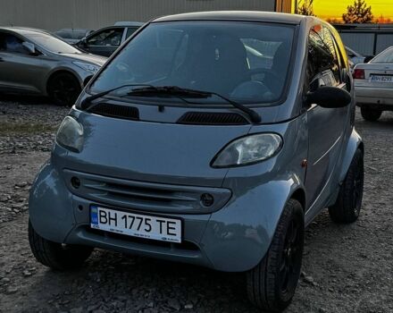 Сірий Смарт Fortwo, об'ємом двигуна 0.6 л та пробігом 188 тис. км за 2200 $, фото 1 на Automoto.ua