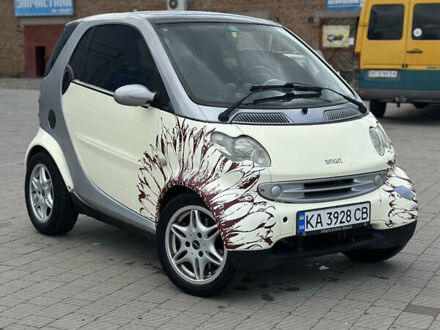 Сірий Смарт Fortwo, об'ємом двигуна 0.8 л та пробігом 247 тис. км за 2999 $, фото 1 на Automoto.ua