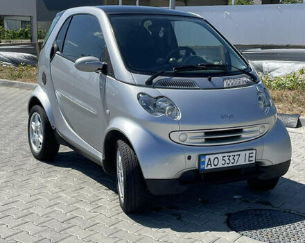 Сірий Смарт Fortwo, об'ємом двигуна 0.6 л та пробігом 238 тис. км за 3100 $, фото 1 на Automoto.ua